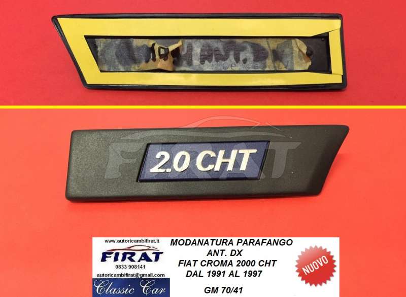 MODANATURA PARAFANGO FIAT CROMA 2.0 CHT ANT.DX